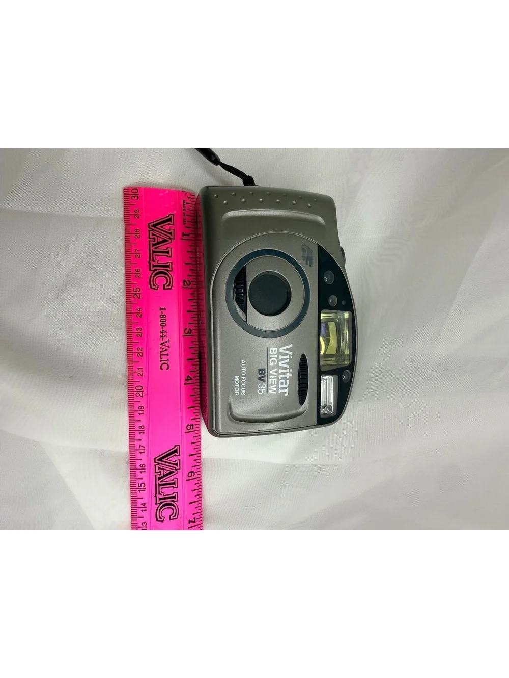 1990’s Vintage Vivitar BV35 35mm Film Camera Vintage Big View - Tested, Turns On